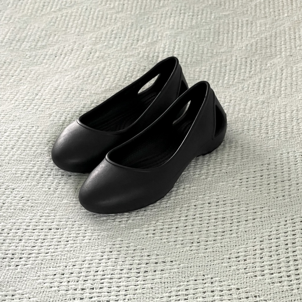 CROCS Rubber Lightweight Ballet Flats